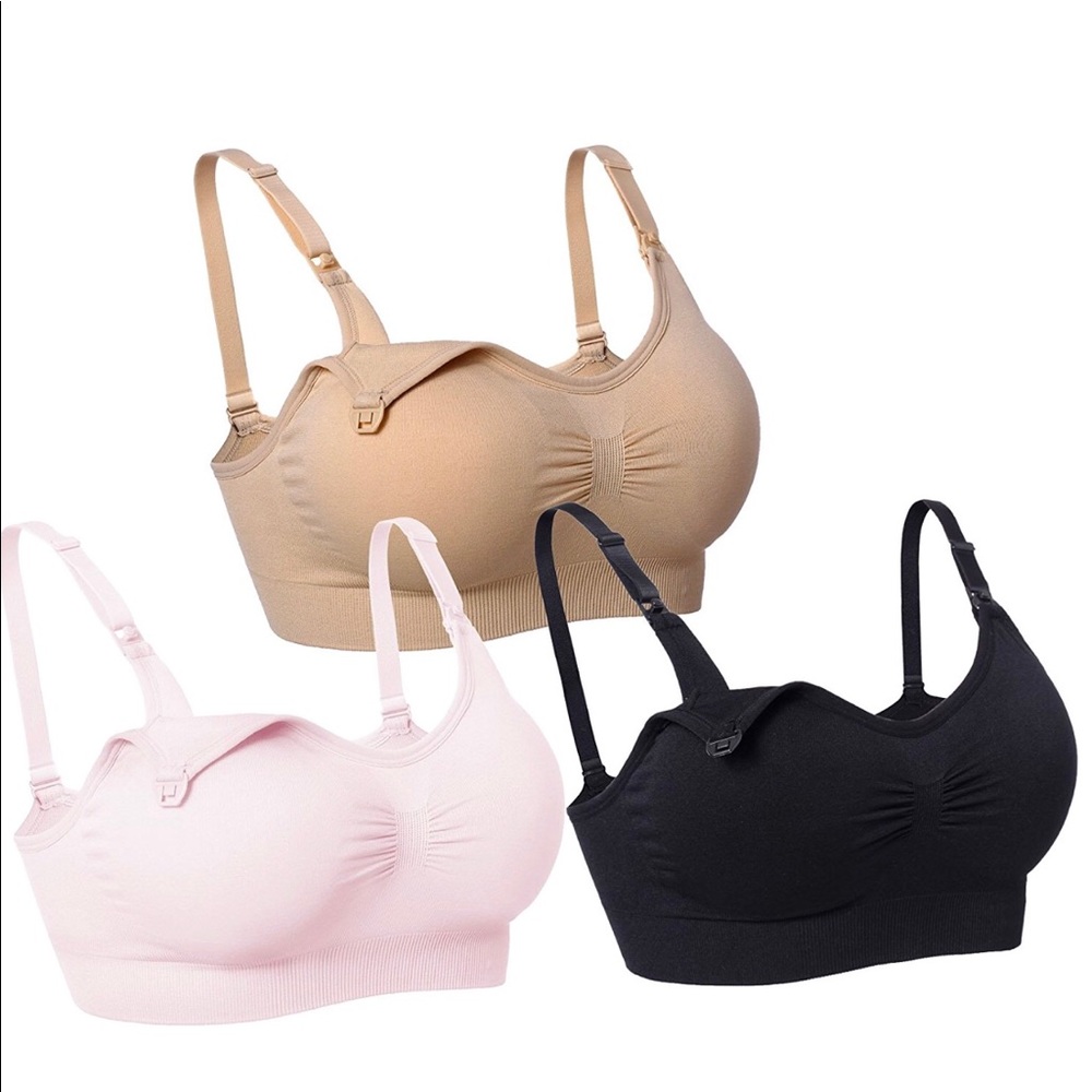 3 pack maternity bras